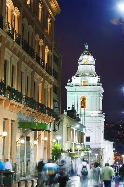 Old town, UNESCO World Heritage Site, Quito, Ecuador, South America