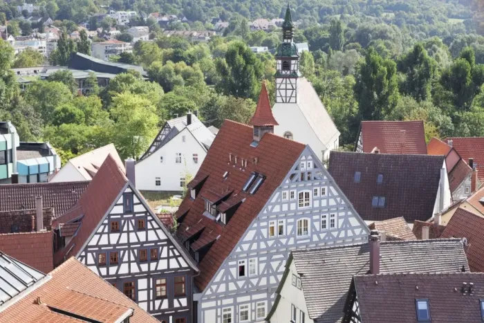 Framed Print : Old Town, Waiblingen, Rems-Murr District, Baden Wurttemberg, Germany, Europe Framed Print : Old Town, Waiblingen, Rems-Murr District, Baden Wurttemberg, Germany, Europe
