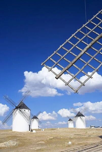 Old traditional windmills