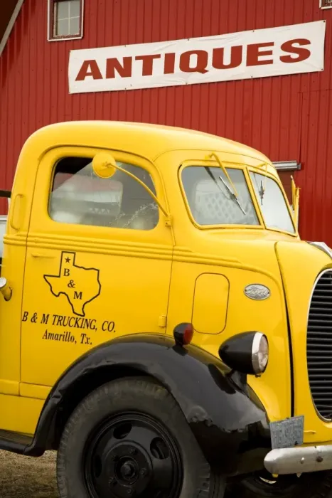Framed Print : Old truck outside Antique Store Framed Print : Old truck outside Antique Store