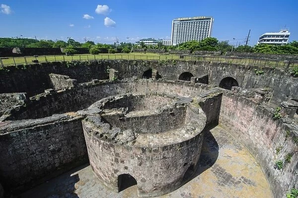 Old watchtower Baluarte de San Diego, Intramuros, Manila, Luzon, Philippines, Southeast Asia, Asia