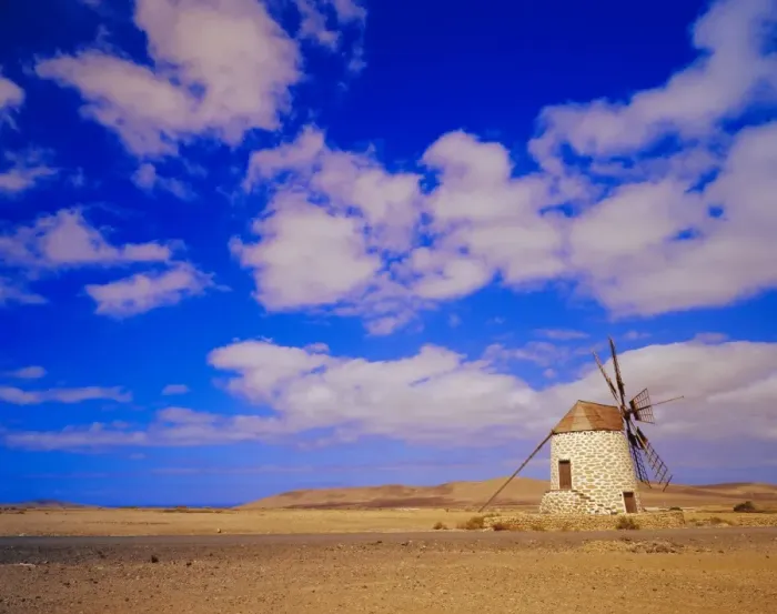 Framed Print : Old Windmill near Tefia Framed Print : Old Windmill near Tefia