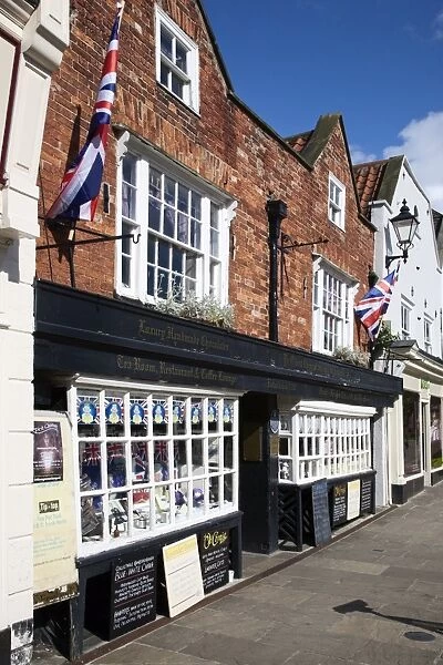 The Oldest Chemist Shop and Lavender Tea Rooms, Knaresborough, North Yorkshire, Yorkshire, England, United Kingdom, Europe