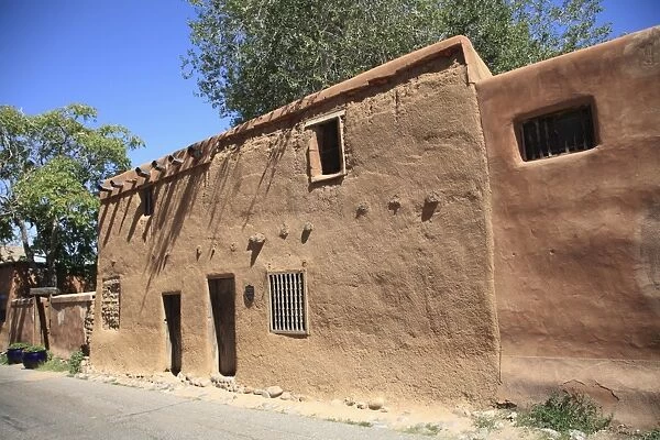Oldest house in the United States, now a museum, Santa Fe, New Mexico, United States of America