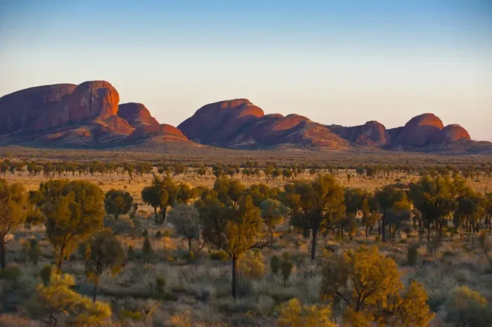 Framed Print : The Olgas (Kata Tjuta), Uluru-Kata Tjuta National Park, UNESCO World Heritage Site, Northern Territory, Australia, Pacific