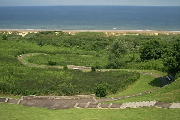 Omaha Landing Beach, site of D-Day Landings 6th June 1944, Normandy, France, Europe