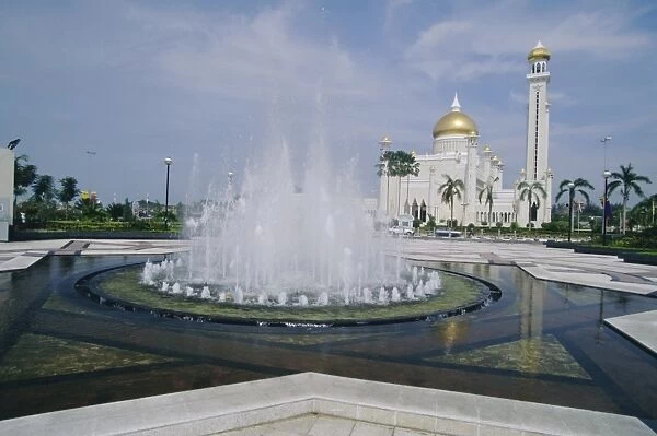 Omar Ali Saifuddin Mosque (1958) dominates the skyline of the capital city