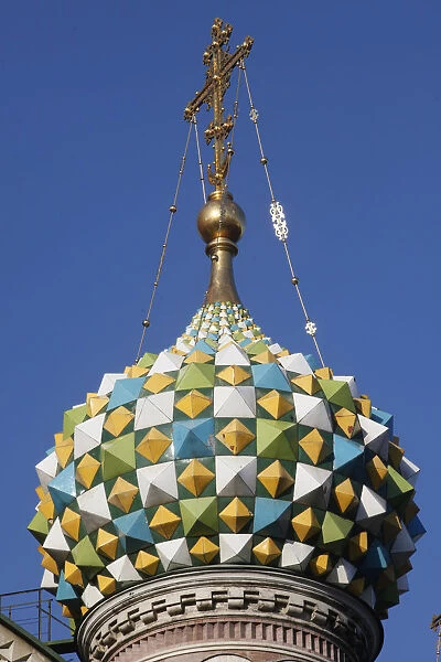 Onion dome, Church of the Saviour on Spilled Blood (Church of Resurrection)