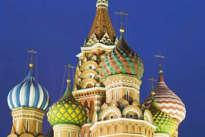 Framed Print : Onion domes of St. Basils Cathedral in Red Square illuminated at night, UNESCO World Heritage Site, Moscow, Russia, Europe Framed Print : Onion domes of St. Basils Cathedral in Red Square illuminated at night, UNESCO World Heritage Site, Moscow, Russia, Europe