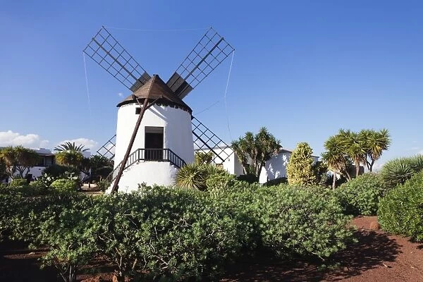 Open air museum of Centro de Artesania Molino de Antigua, Antigua, Fuerteventura, Canary Islands, Spain, Europe