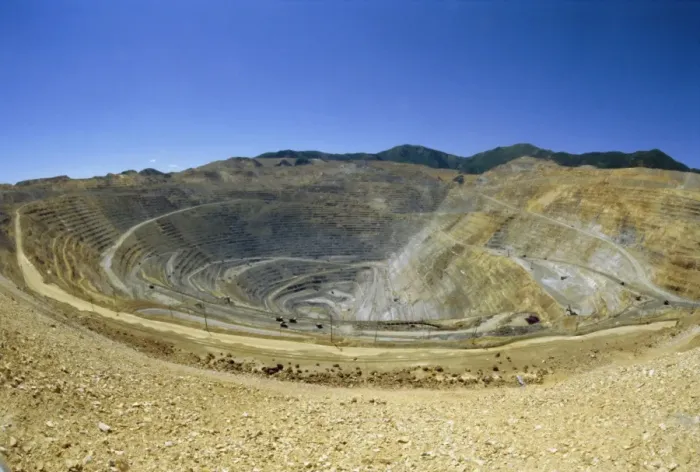 Framed Print : Open pit mine Framed Print : Open pit mine