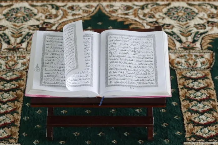 Framed Print : Open Quran on wooden stand, Masjid Ar-Rohmah Mosque, Chau Doc, Vietnam, Indochina Framed Print : Open Quran on wooden stand, Masjid Ar-Rohmah Mosque, Chau Doc, Vietnam, Indochina