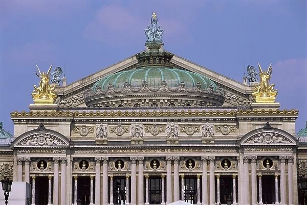 Opera Garnier, Place de l Opera, Paris, France, Europe
