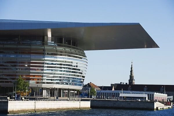 Opera house, designed by Henning Larsen, Copenhagen, Denmark, Scandinavia, Europe