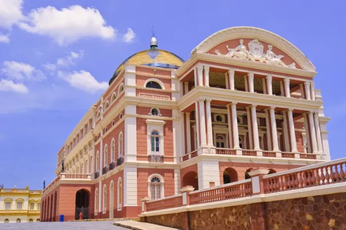 Framed Print : Opera House, Manaus, Amazonas, Brazil, South America Framed Print : Opera House, Manaus, Amazonas, Brazil, South America