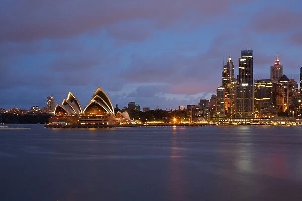 Opera House from North Sydney, Sydney, New South Wales, Australia, Oceania