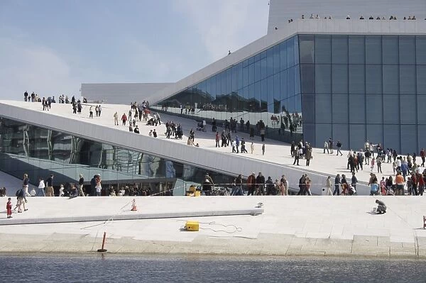 Opera House, Oslo, Norway, Scandinavia, Europe