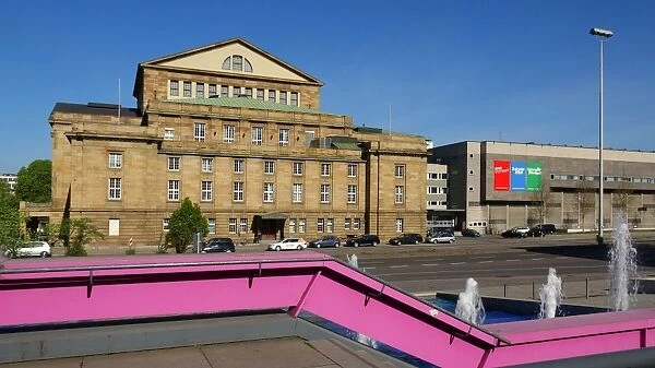 Opera House, Stuttgart, Baden-Wurttemberg, Germany, Europe