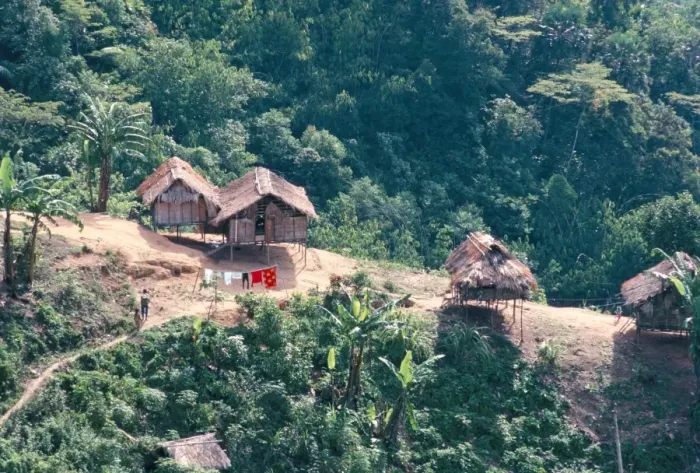 Framed Print : Orang Asli village Framed Print : Orang Asli village