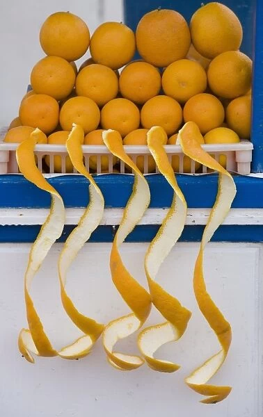 Orange juice stall
