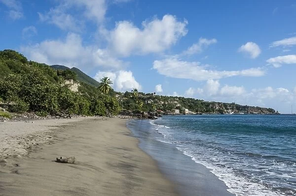 Oranjestad beach, St. Eustatius, Statia, Netherland Antilles, West Indies, Caribbean
