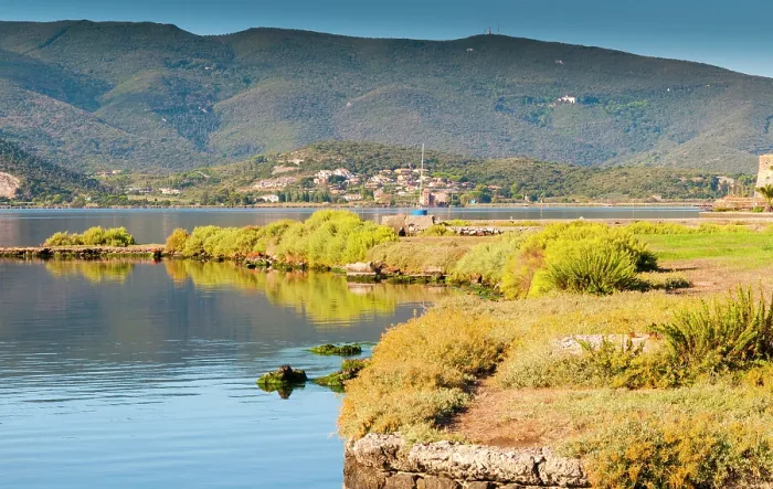 Framed Print : Orbetello Lagoon, Orbetello, Province of Grosseto, Tuscany, Italy Framed Print : Orbetello Lagoon, Orbetello, Province of Grosseto, Tuscany, Italy