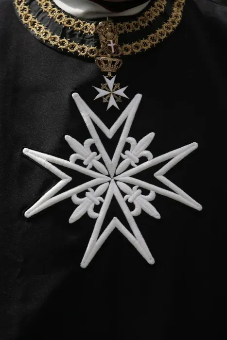 Framed Print : Order of Malta cross, Paris, France, Europe Framed Print : Order of Malta cross, Paris, France, Europe