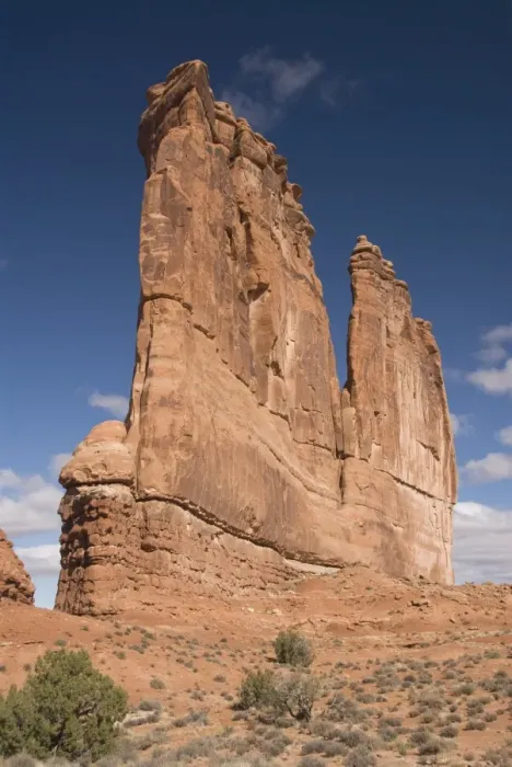 Framed Print : The Organ, Courthouse Towers, Arches National Park, Utah, United States of America