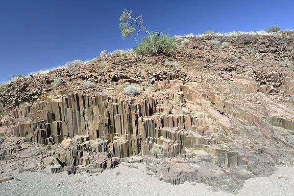 Organ pipes, UNESCO World Heritage Site, Twyfelfontein, Namibia, Africa