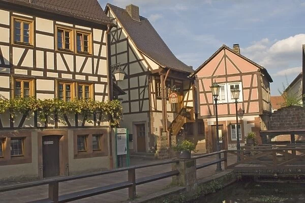 Original timber framed houses in Anweiler