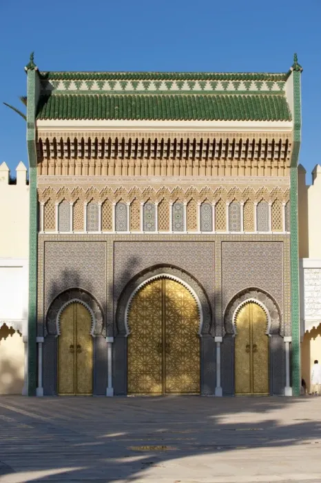 Framed Print : Ornate bronze doorway, Royal Palace, Fez el-Jedid, Fez, Morocco, North Africa, Africa Framed Print : Ornate bronze doorway, Royal Palace, Fez el-Jedid, Fez, Morocco, North Africa, Africa