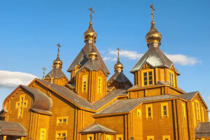 Framed Print : Orthodox Cathedral of the Holy Trinity, Siberian city Anadyr, Chukotka Province, Russian Far East, Eurasia Framed Print : Orthodox Cathedral of the Holy Trinity, Siberian city Anadyr, Chukotka Province, Russian Far East, Eurasia