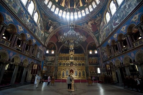 Orthodox cathedral, Sibiu, Romania, Europe