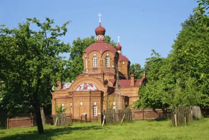 Framed Print : The Orthodox church at Bialowieza Framed Print : The Orthodox church at Bialowieza