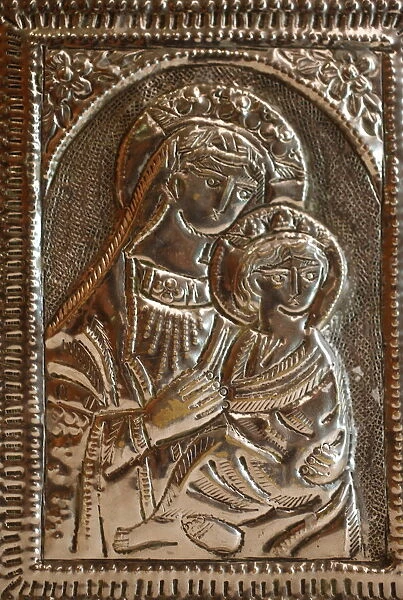 Orthodox Coptic gospel case, Chatenay-Malabry, Hauts-de-Seine, France, Europe