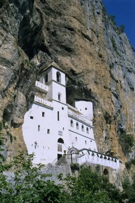 Framed Print : Ostrog Monastery, Tramontana, Montenegro, Europe Framed Print : Ostrog Monastery, Tramontana, Montenegro, Europe
