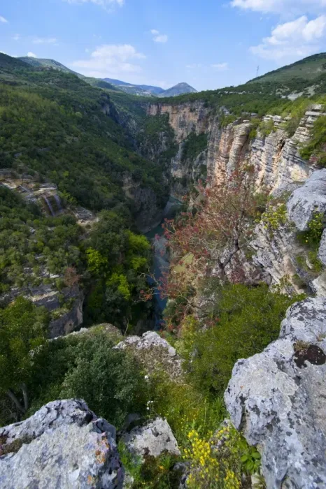 Framed Print : Osum Gorge near Berat, Albania, Europe Framed Print : Osum Gorge near Berat, Albania, Europe