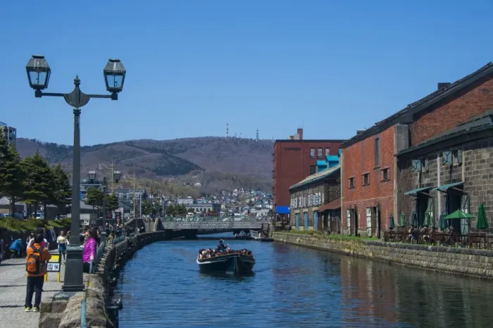 Framed Print : Otaru canal, Otaru, Hokkaido, Japan, Asia Framed Print : Otaru canal, Otaru, Hokkaido, Japan, Asia