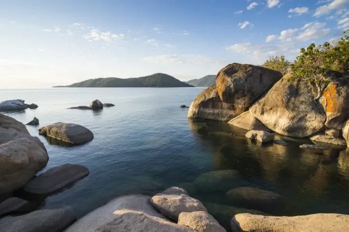Framed Print : Otter Point at sunset, Lake Malawi National Park, UNESCO World Heritage Site, Cape Maclear Framed Print : Otter Point at sunset, Lake Malawi National Park, UNESCO World Heritage Site, Cape Maclear
