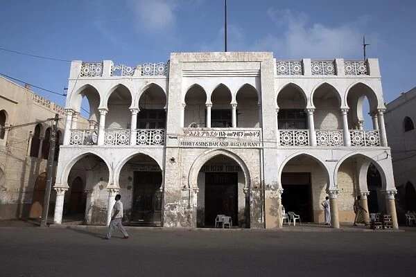 Ottoman architecture visible in the coastal town of Massawa, Eritrea, Africa