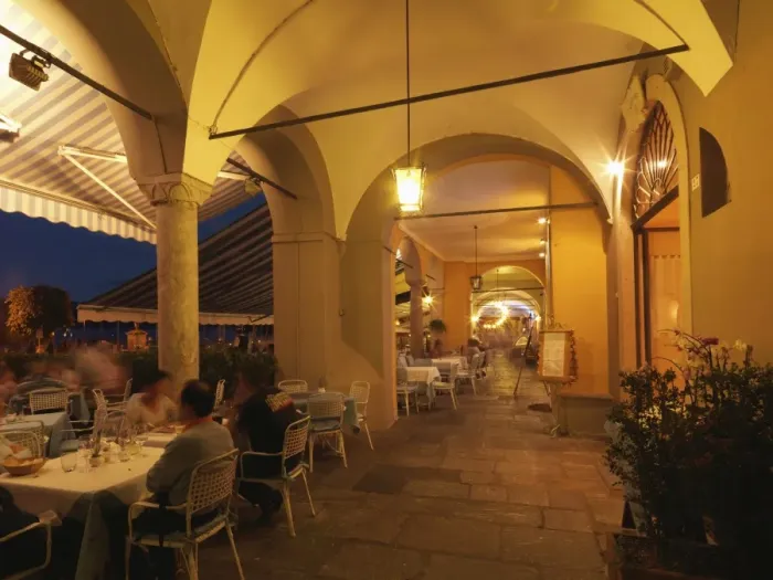 Framed Print : Outdoor restaurants, Cannobio, Lake Maggiore, Italian Lakes, Piedmont, Italy, Europe Framed Print : Outdoor restaurants, Cannobio, Lake Maggiore, Italian Lakes, Piedmont, Italy, Europe
