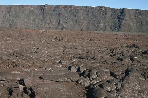 Outer crater (Enclos Foucque), Piton de la Fournaise, Reunion, Africa