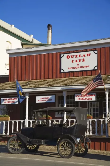 Framed Print : Outlaw Cafe, Historic Virginia City, Bozeman Region, Montana, United States of America Framed Print : Outlaw Cafe, Historic Virginia City, Bozeman Region, Montana, United States of America
