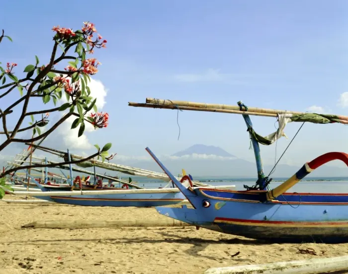 Framed Print : Outrigger boats on Sanur Beach Framed Print : Outrigger boats on Sanur Beach