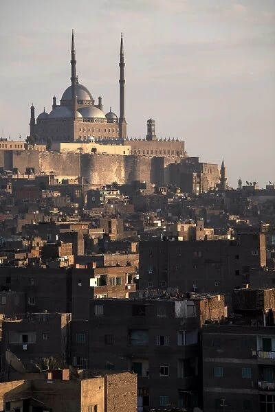 Overlooking the Citadel, Cairo, Egypt, North Africa, Africa