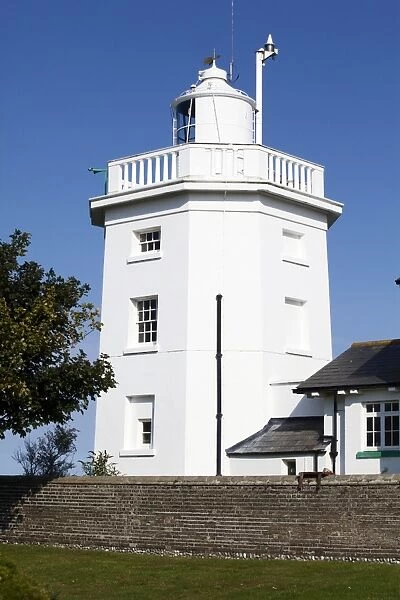 Overstrand Lighthouse near Cromer, Norfolk, England, United Kingdom, Europe