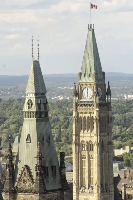 Framed Print : Overview of Parliament Hill from Merlot Rooftop Grill, Ottawa, Ontario Framed Print : Overview of Parliament Hill from Merlot Rooftop Grill, Ottawa, Ontario