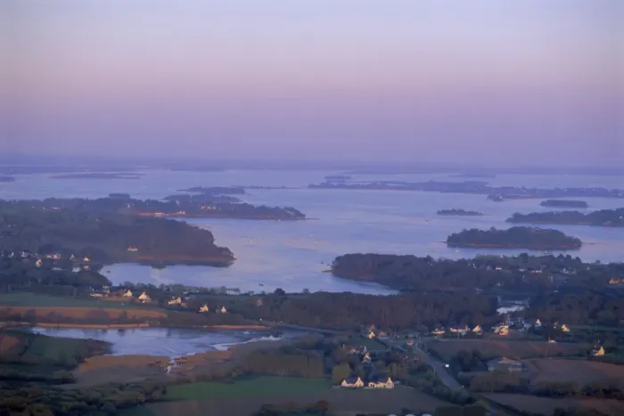 Framed Print : Overview of the West coast, Golfe du Morbihan (Gulf of Morbihan), Brittany Framed Print : Overview of the West coast, Golfe du Morbihan (Gulf of Morbihan), Brittany