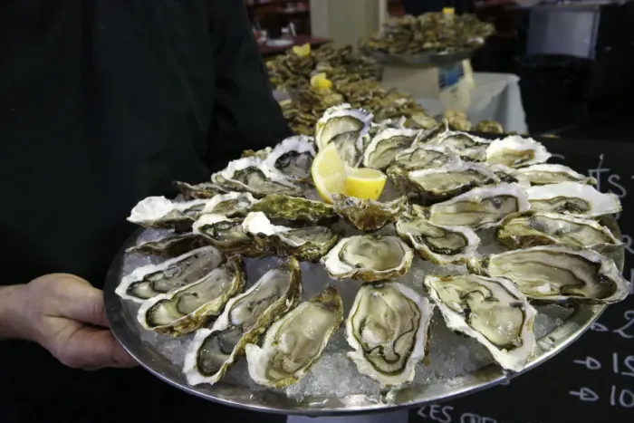 Framed Print : Oysters, Megeve, Haute-Savoie, France, Europe Framed Print : Oysters, Megeve, Haute-Savoie, France, Europe