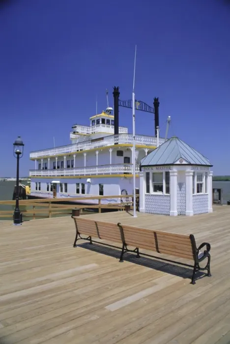Framed Print : Paddle steamer and dock masters office Framed Print : Paddle steamer and dock masters office